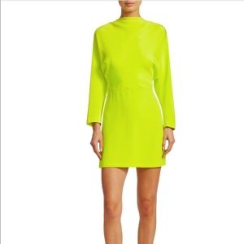 NWOT A.L.C. Marin neon yellow dress. Size 6